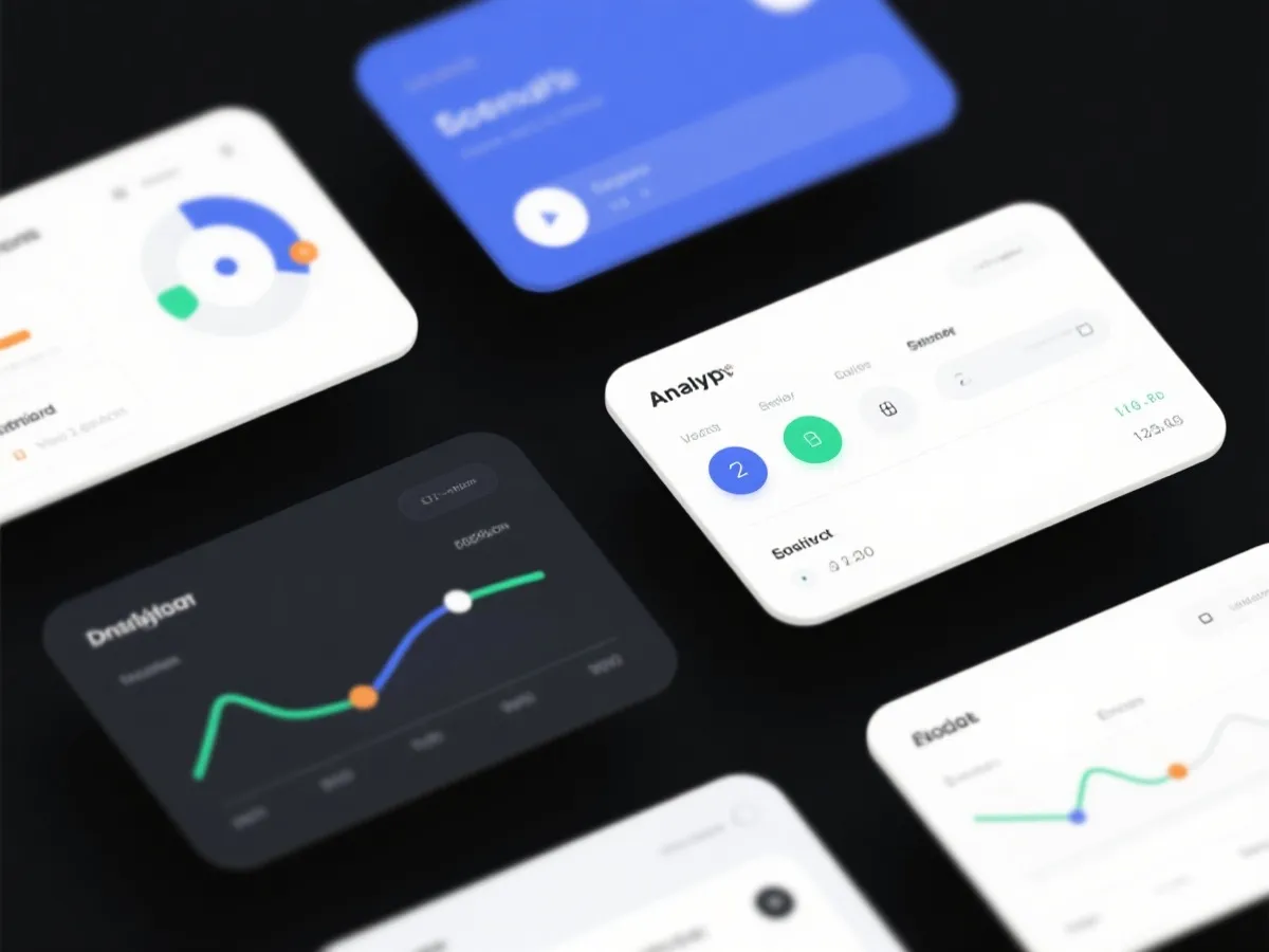 数据分析与仪表盘示意